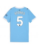 Manchester City John Stones #5 Domácí Dres pro Dámské 2025-26 Krátký Rukáv